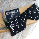 Almohadilla semillas y flores lavanda ojos. Música