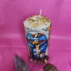 VELÓN GRANDE SEÑOR DE LOS MILAGROS. UNGIDO Y RITUALIZADO. Con mineral sorpresa
