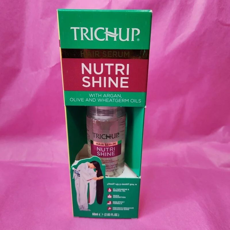 Serum Suero para el cabello Trichup Nutri Shine. Suavidad, acondicionamiento y brillo