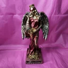 Figura Diosa De La Fortuna Con Alas 28 Cms Aprox Color ROJO