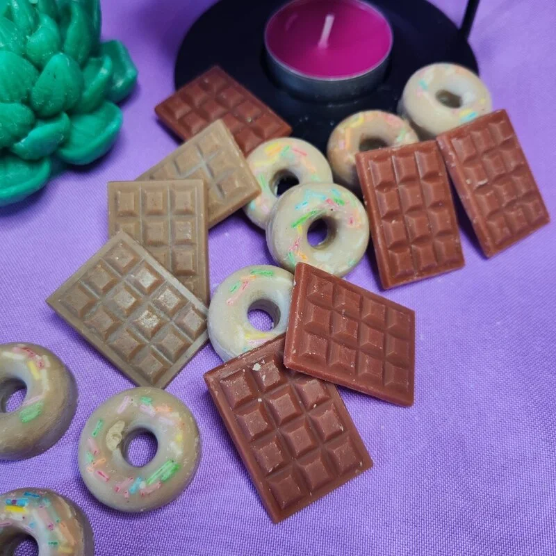 Cera Perfumada CHOCOLATE CON LECHE . Wax melts. Pedacitos de cielo. Aroma bits.