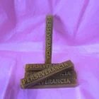VELA MIEL INTENCIONADA PERSEVERANCIA. MACIZA MIEL NATURAL 14X2CM