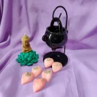 Cera Perfumada CHAMPÁN CON ROSAS . Wax melts. Pedacitos de cielo. Aroma bits.