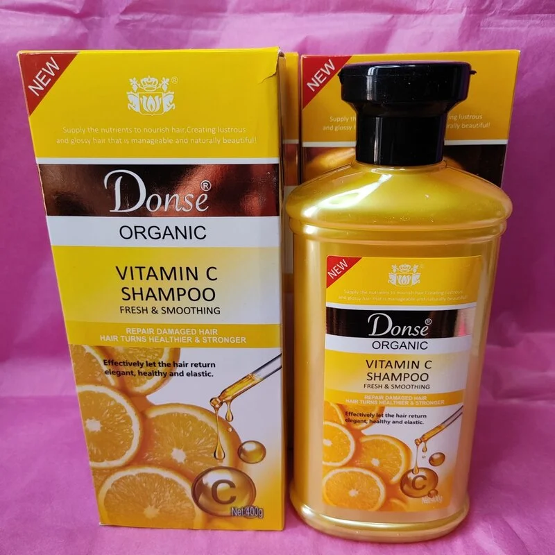 CHAMPÚ DE VITAMINA C. FRESCURA Y ALISADO. Donse