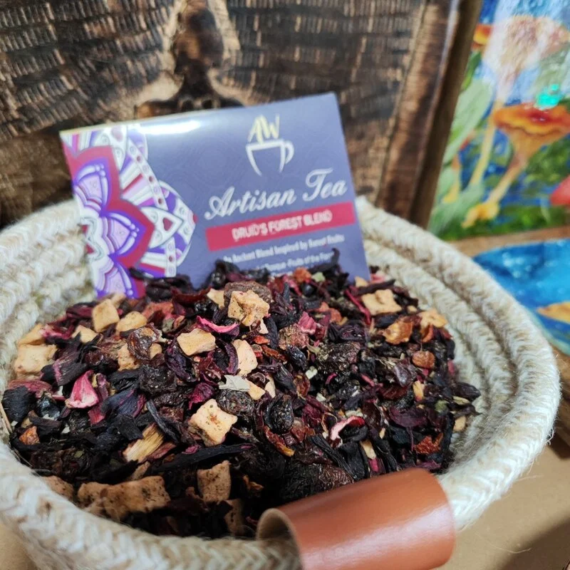 BOLSITA TÉ NATURAL: EL BOSQUE DEL DRUIDA. Con minerales esenciales, vitaminas y antioxidantes.