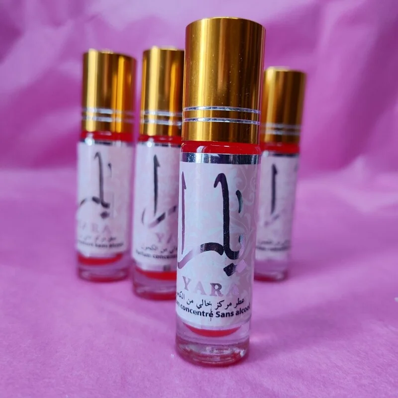 PERFUME CONCENTRADO EN ROLL ON YARA ROSA 6ML