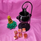 Cera Perfumada AMOR PROPIO Wax melts. Pedacitos de cielo. Aroma bits. CON AMULETO.