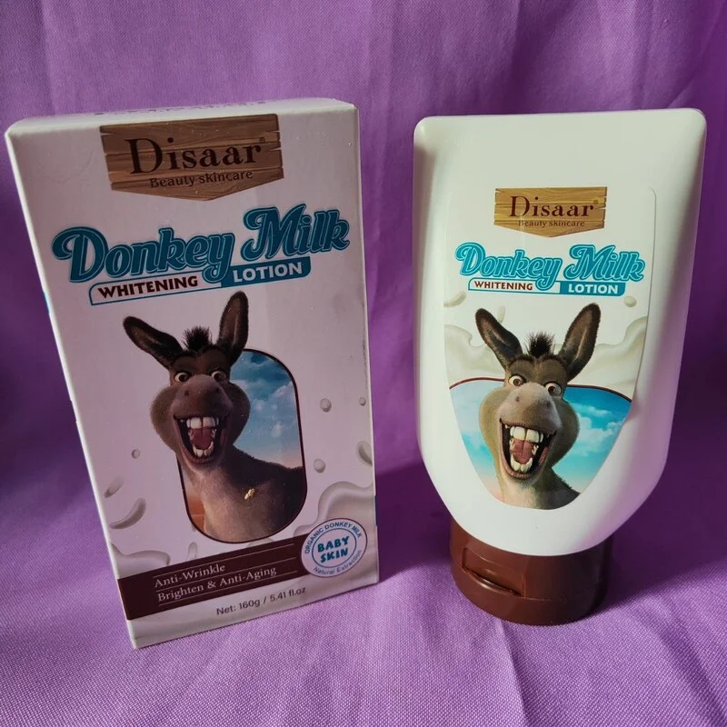 EMULSIÓN BLANQUEADORA LECHE DE BURRA. BLANQUEA Y DA BRILLO. 160GR.