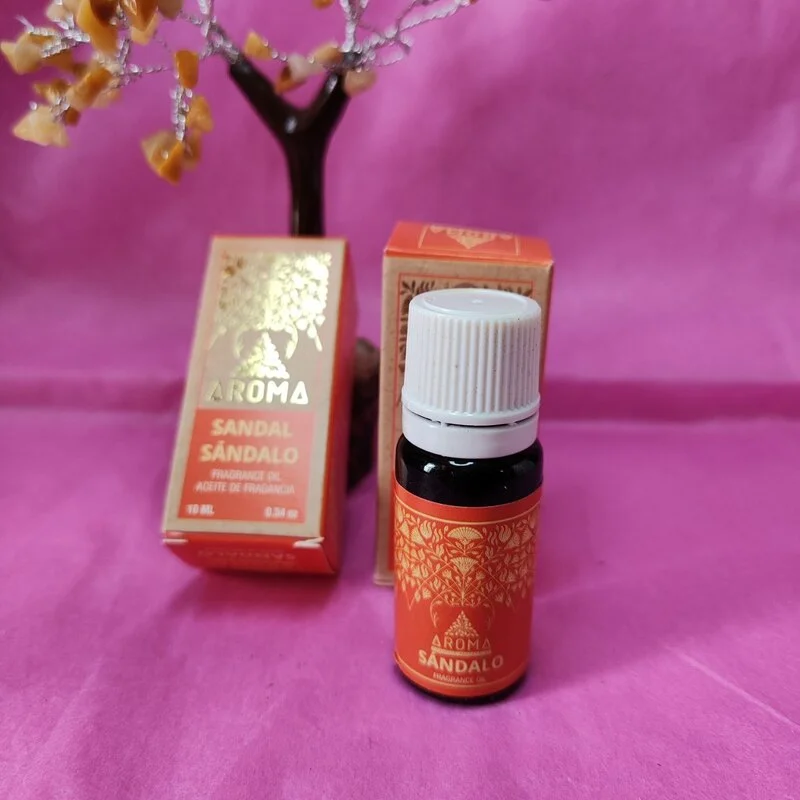BOTE 10 ML ACEITE ESENCIAL MARCA AROMA: SÁNDALO (AMBIENTADOR)