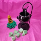 Cera Perfumada LIMPIEZA ENERGÉTICA Wax melts. Pedacitos de cielo. Aroma bits. CON AMULETO.
