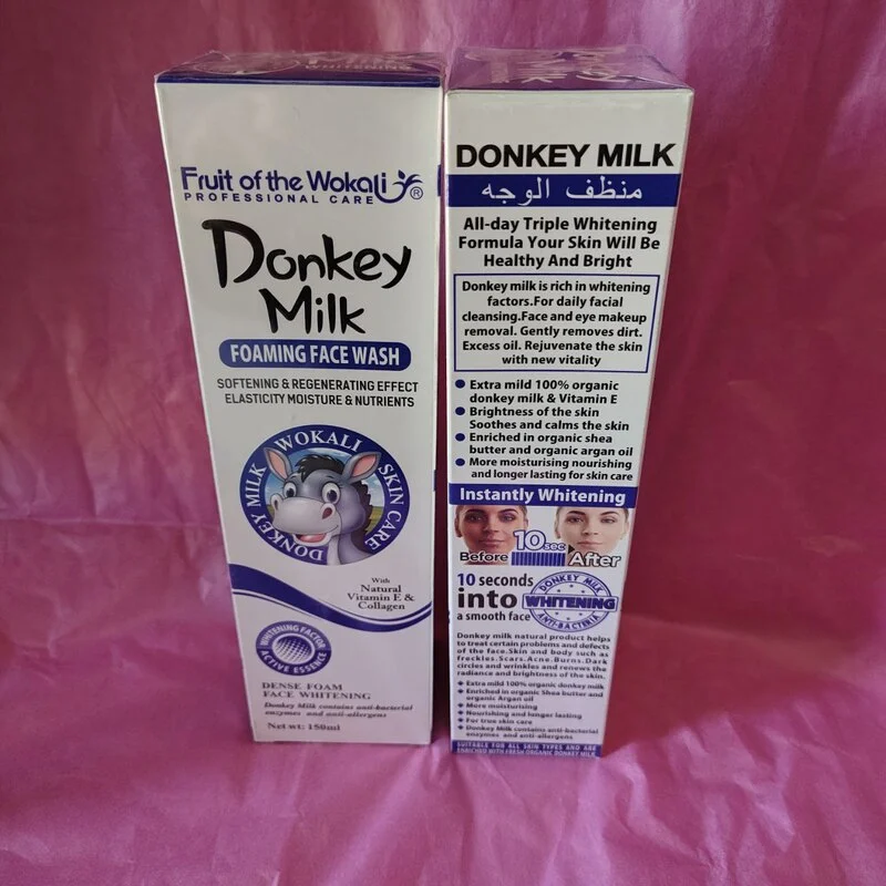LIMPIADOR FACIAL BLANQUEADOR EN ESPUMA CON APLICADOR LECHE DE BURRA .FRUIT OR THE WOKALI. 150 ML. VITAMINA E Y COLÁGENO LIMPIADOR FACIAL BLANQUEADOR EN ESPUMA CON APLICADOR LECHE DE BURRA .FRUIT OR THE WOKALI. 150 ML. VITAMINA E Y COLÁGENO