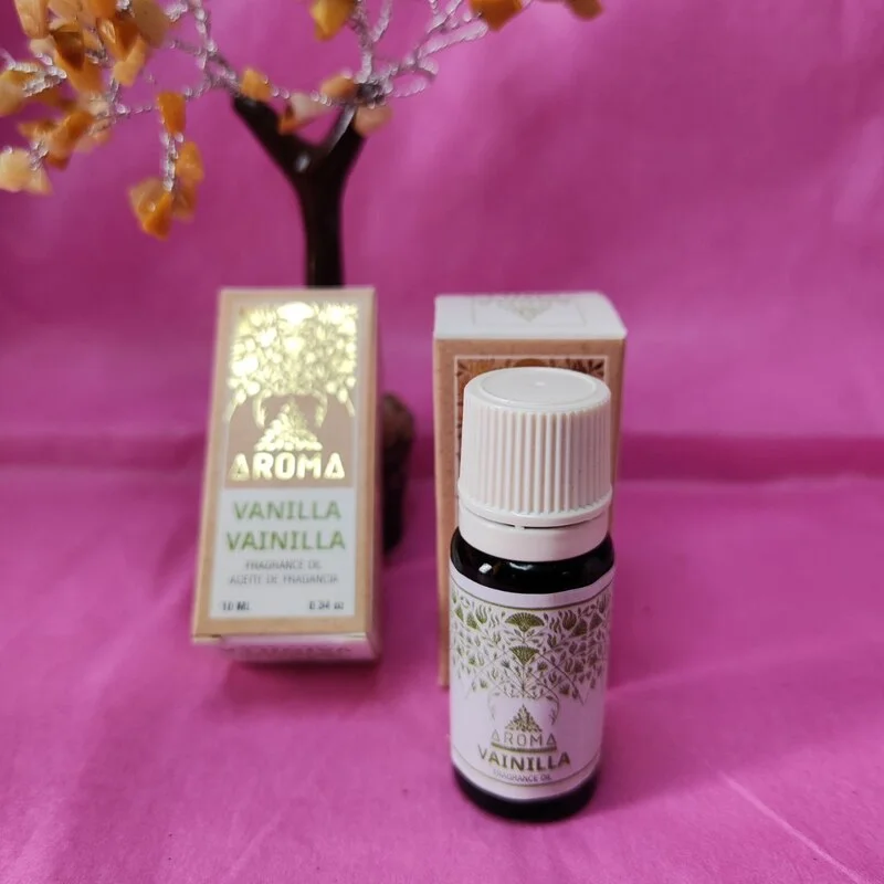 BOTE 10 ML ACEITE ESENCIAL MARCA AROMA: VAINILLA (AMBIENTADOR)
