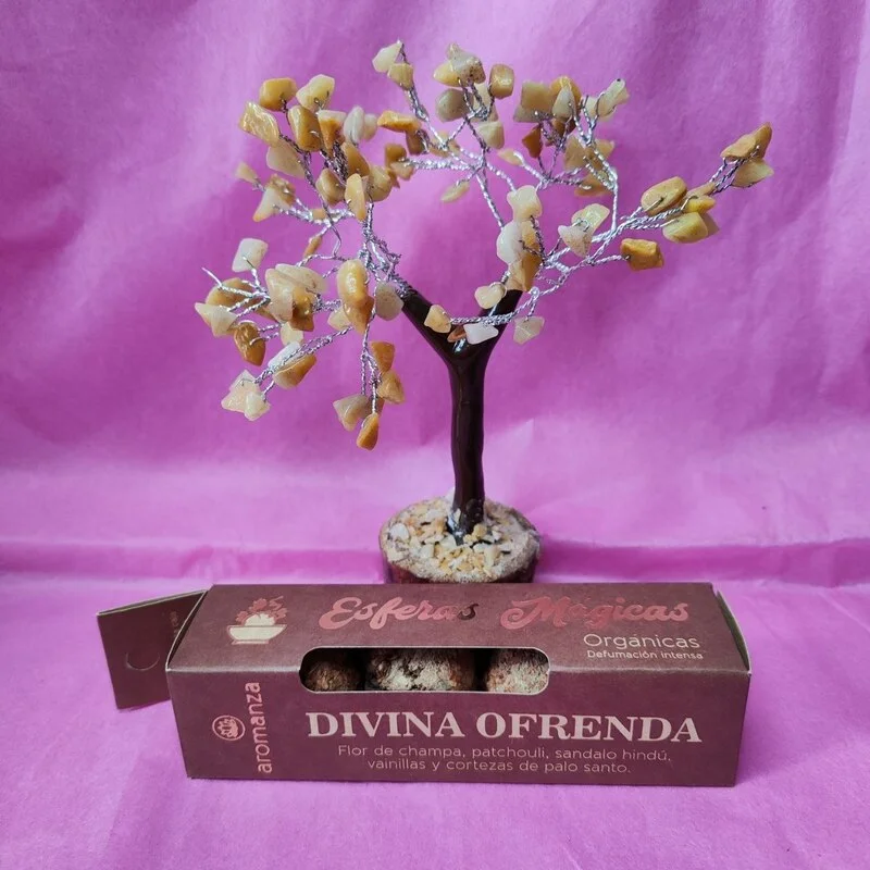 4 UDS INCIENSO BOMBITAS ORGÁNICAS DEFUMACIÓN MARCA AROMANZA: DIVINA OFRENDA. Bombitas