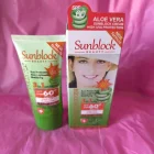 BLOQUEADOR SOLAR CREMA ACLARADORA Y MATIFICANTEDE ALOE VERA. PROTECTOR SOLAR 3 EN 1. SPF60. SUNBLOCK BEAUTY. 60ML