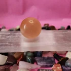 Esfera de selenita naranja 4 cm