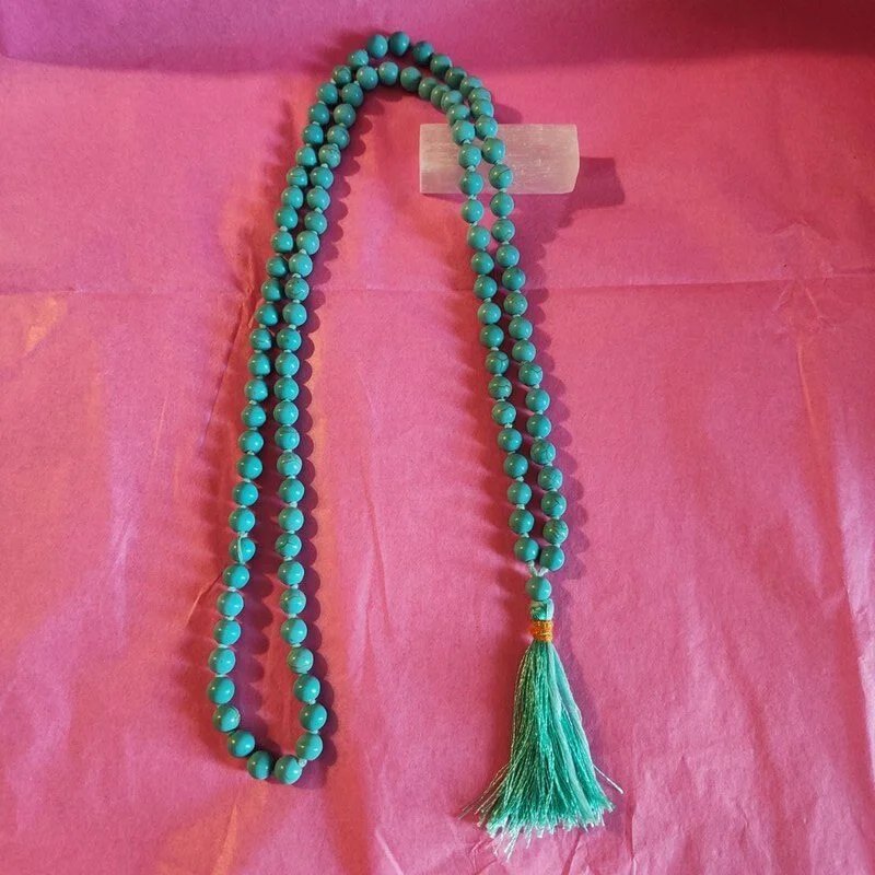 photo_5_2024-08-16_21-34-45 COLLAR JAPA MALA NUDADO DE 95 CM CON 108 CUENTAS DE TURQUESINA EN 8 MM Y BORLA DE 7 CM