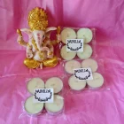 Velas de té aromaterapia: Vainilla de Madagascar (4 unidades).