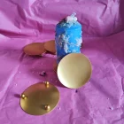 PORTA VELONES PLANO MEDIANO CON VELA RITUAL DE REGALO