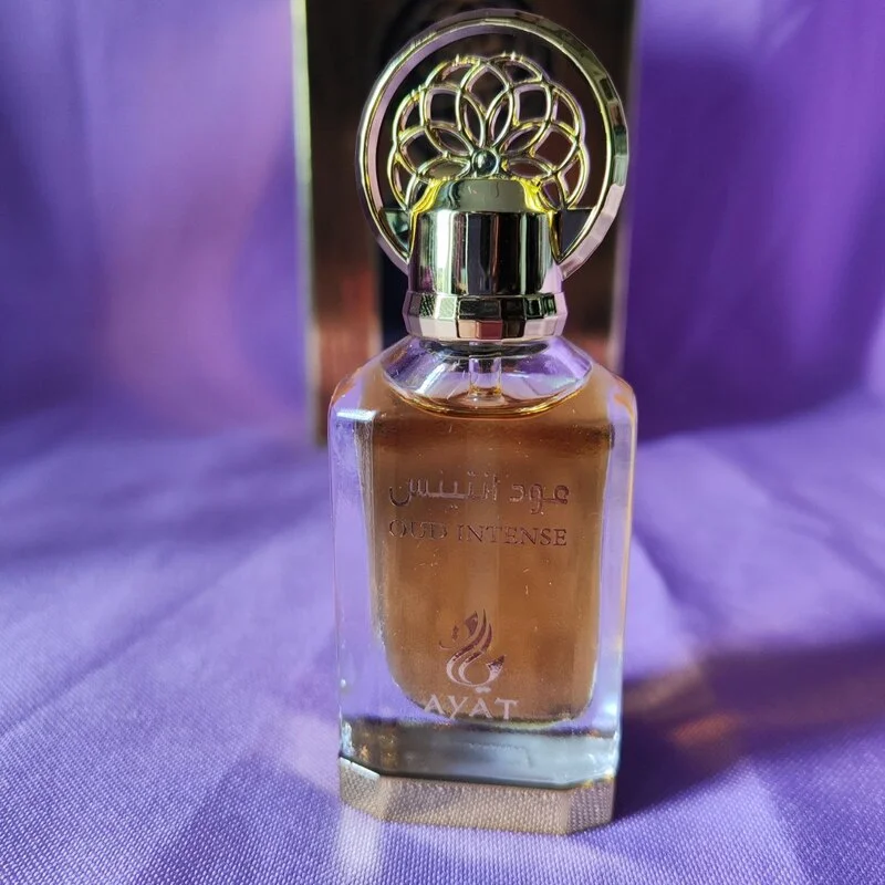 Perfume OUD INTENSE. ACEITE DE PERFUME CONCENTRADO. 12 ml. AYAT