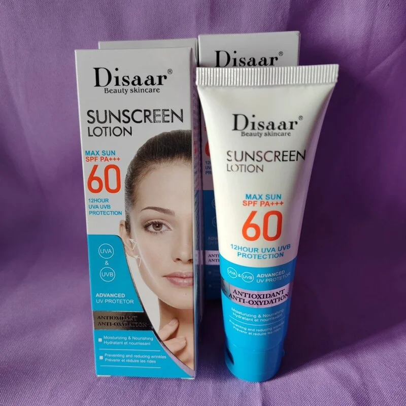 CREMA PROTECTOR SOLAR 4 EN 1. SPF60. DISAAR. 50ML
