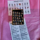 JUEGO DE 24 RUNAS VIKINGAS EN PIEDRA NATURAL DE HEMATITE