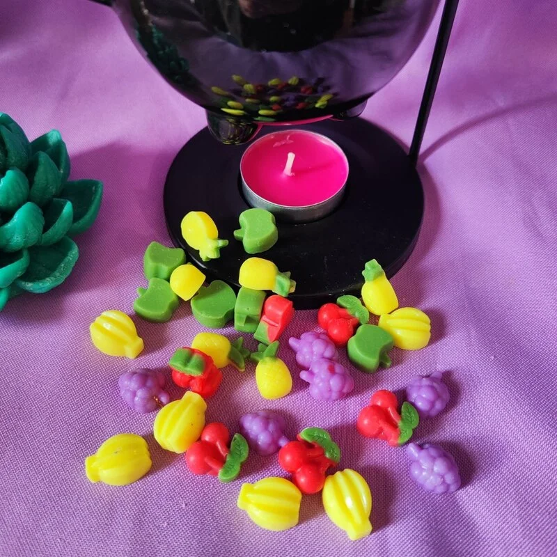 Cera Perfumada FRUTAS TROPICALES . Wax melts. Pedacitos de cielo. Aroma bits.(4 UNIDADES)