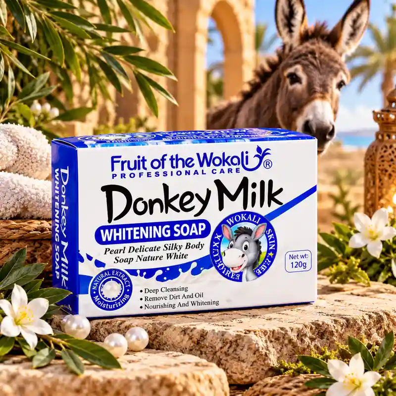 Jabón Blanqueador de Leche de Burra 120 g