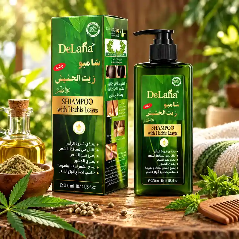 Champú Hojas de Hachís DeLafa 300 ml