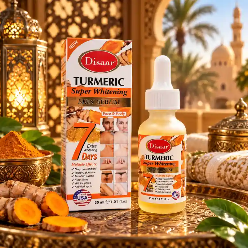 Sérum de Cúrcuma Disaar 30 ml para rostro y cuerpo