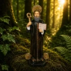 Figura San Benito de resina 30 cm
