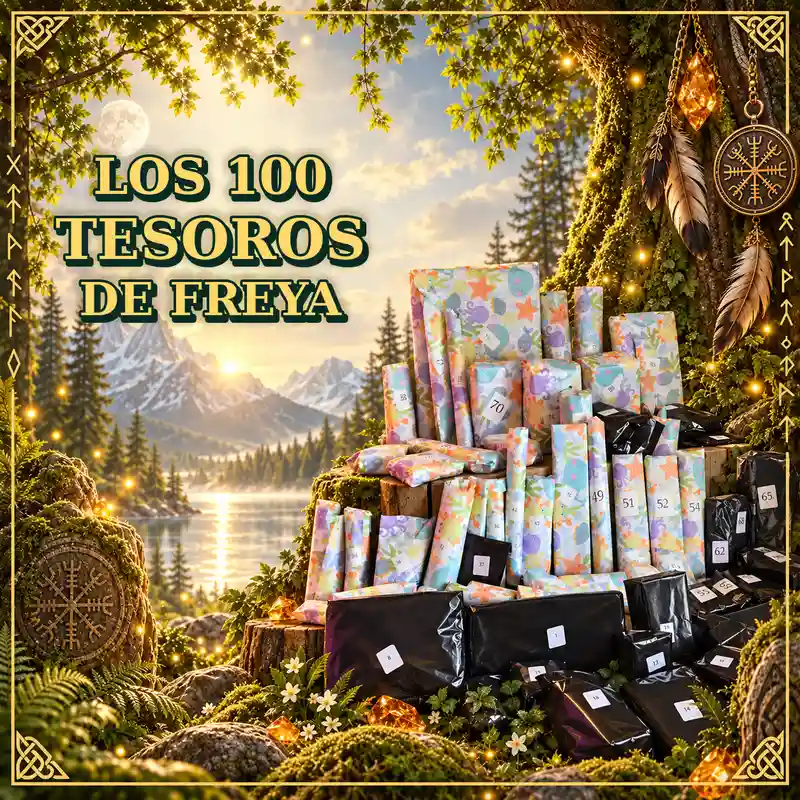 Los 100 Tesoros de Freya paquetes sorpresa Brisagiraluna