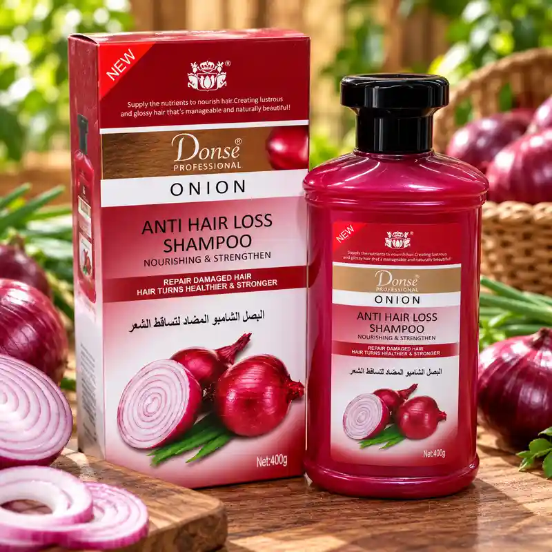 Champú de Cebolla Anticaída Donse Professional 400 g para nutrición y cuidado capilar