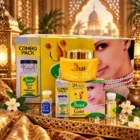 Jhalak Gold Beauty Cream sérum blanqueante y ácido hialurónico Combo Pack